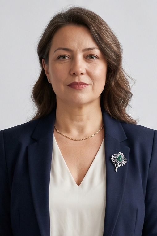 Katalin — Azonnali bizalmat ébresztő, érett kisugárzás: Katalin a megbízható szakértelem és a hiteles emberi melegség tökéletes egyensúlya.