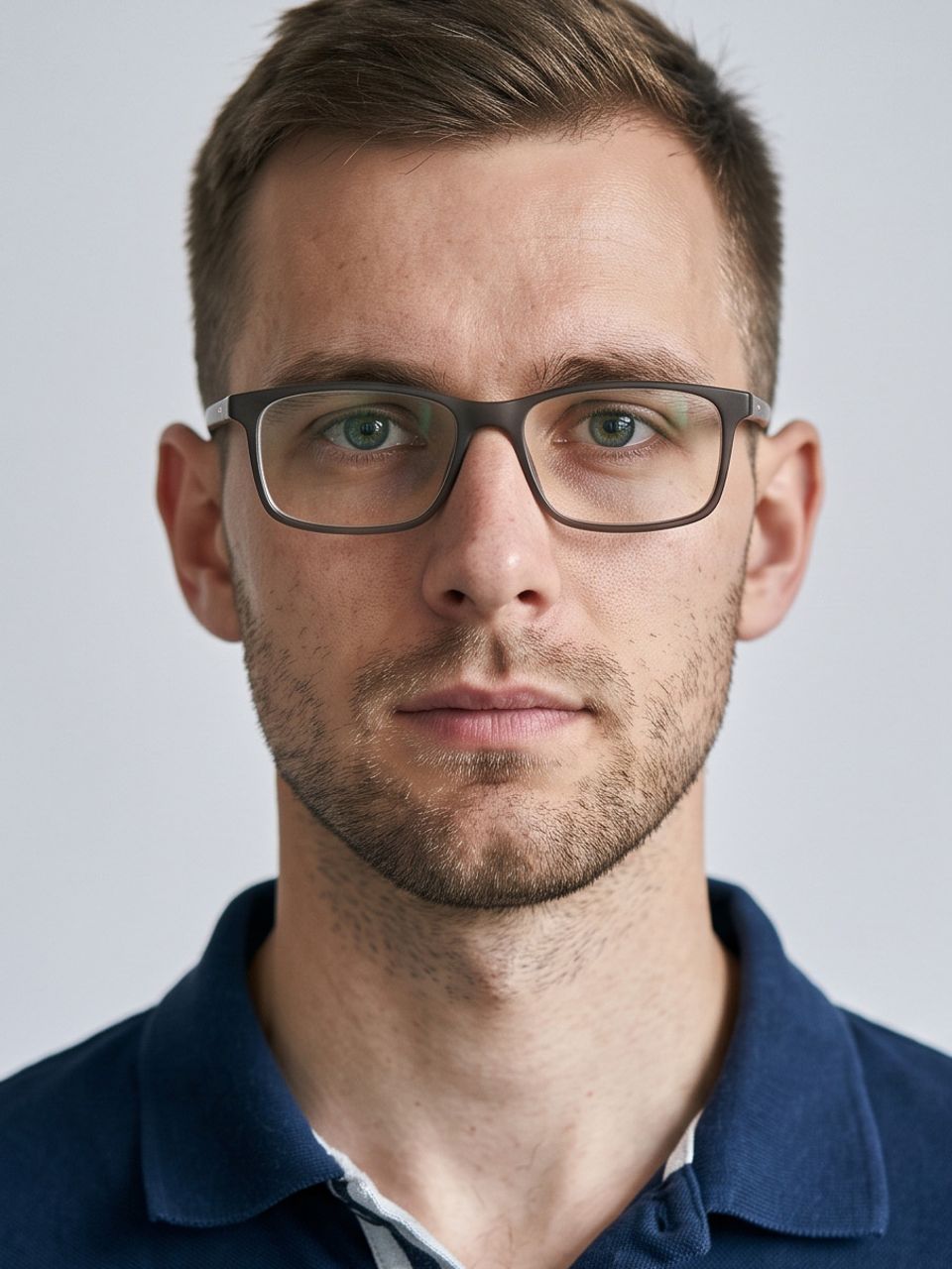 Bence — Hiteles tech-arc: 24 éves, szikár és fókuszált. Ideális választás IT, telekom, startup vagy modern lifestyle kampányokhoz.